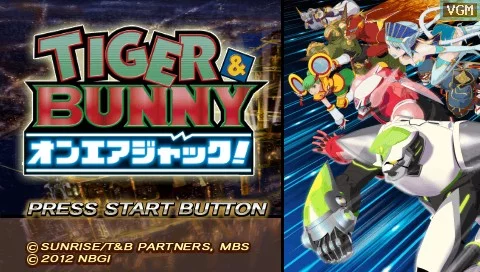 Изображение игры: Tiger & Bunny: On-Air Jack!