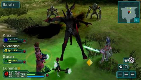 Изображение игры: Phantasy Star Portable 2