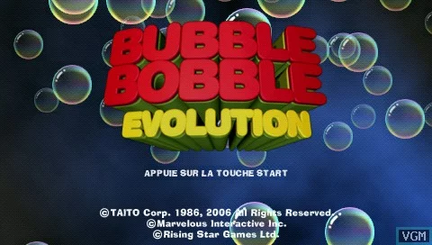 Изображение игры: Bubble Bobble Evolution