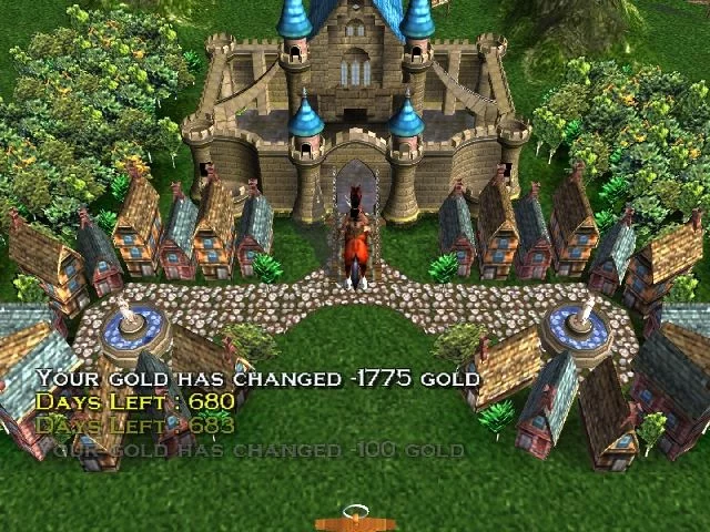 Изображение игры: Heroes of Might and Magic: Quest for the Dragon Bone Staff