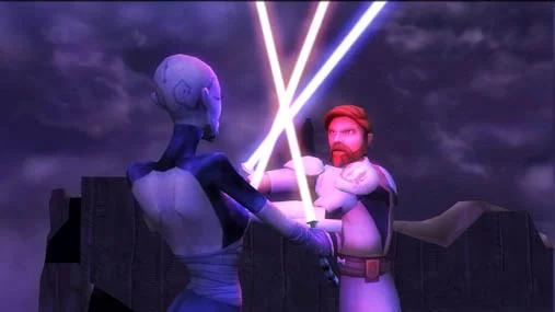 Изображение игры: Star Wars The Clone Wars: Lightsaber Duels