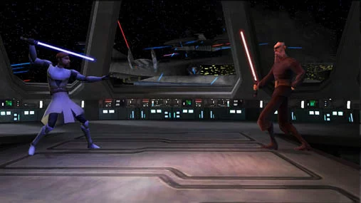 Изображение игры: Star Wars The Clone Wars: Lightsaber Duels