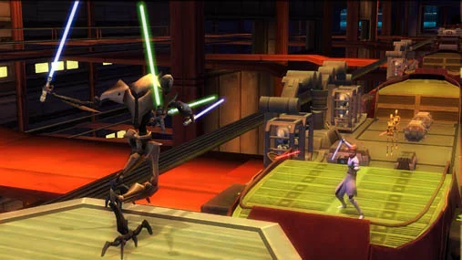 Изображение игры: Star Wars The Clone Wars: Lightsaber Duels