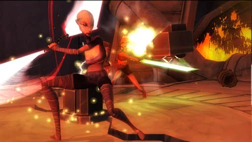 Изображение игры: Star Wars The Clone Wars: Lightsaber Duels