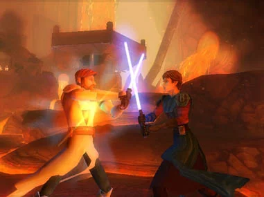 Изображение игры: Star Wars The Clone Wars: Lightsaber Duels