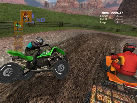 Изображение игры: Kawasaki Quad Bikes