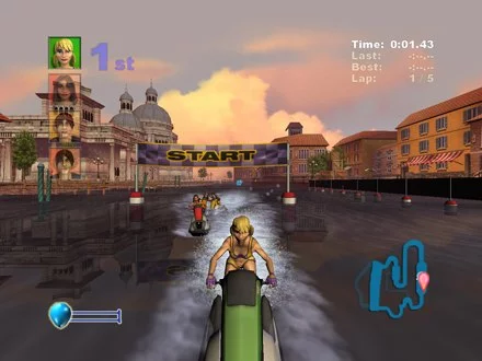 Изображение игры: Kawasaki Jet Ski