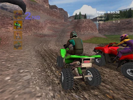 Изображение игры: Kawasaki Quad Bikes