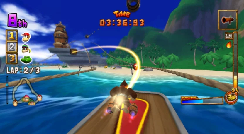 Изображение игры: Donkey Kong: Barrel Blast
