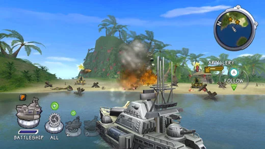 Изображение игры: Battalion Wars 2