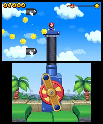 Изображение игры: Mario and Donkey Kong: Minis on the Move