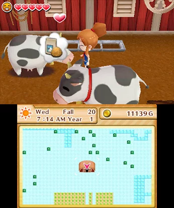 Изображение игры: Harvest Moon: The Lost Valley
