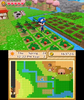 Изображение игры: Harvest Moon: The Lost Valley