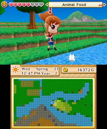 Изображение игры: Harvest Moon: The Lost Valley
