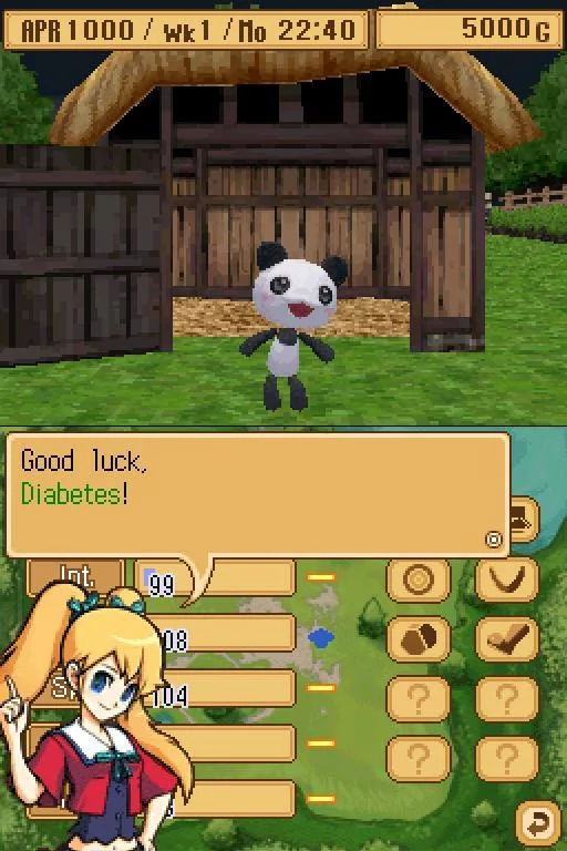 Изображение игры: Monster Rancher DS