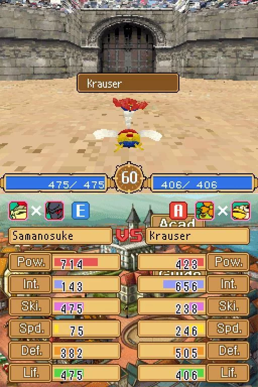 Изображение игры: Monster Rancher DS