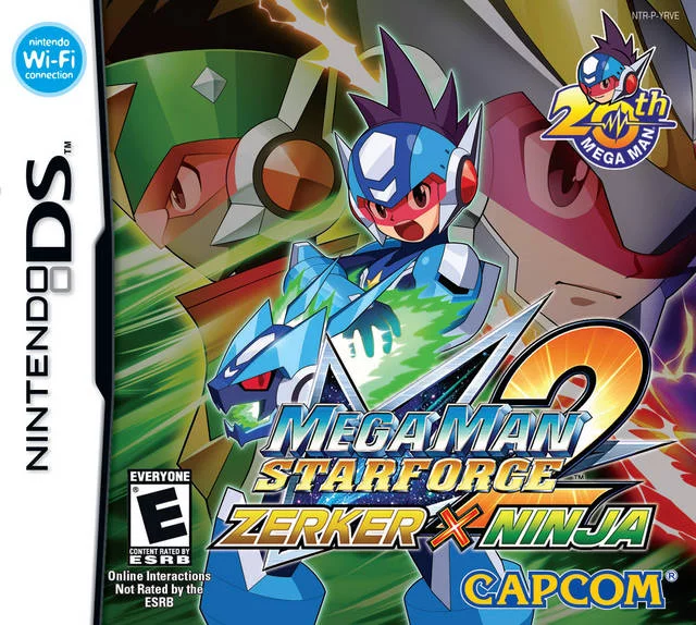 Изображение игры: Mega Man Star Force 2: Zerker x Ninja