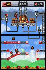 Изображение игры: Mario vs. Donkey Kong: Mini-land Mayhem!