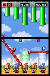 Изображение игры: Mario vs. Donkey Kong: Mini-land Mayhem!