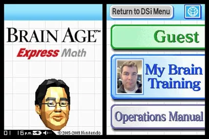 Изображение игры: Brain Age Express: Math