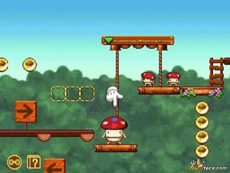 Изображение игры: Boing! Docomodake DS