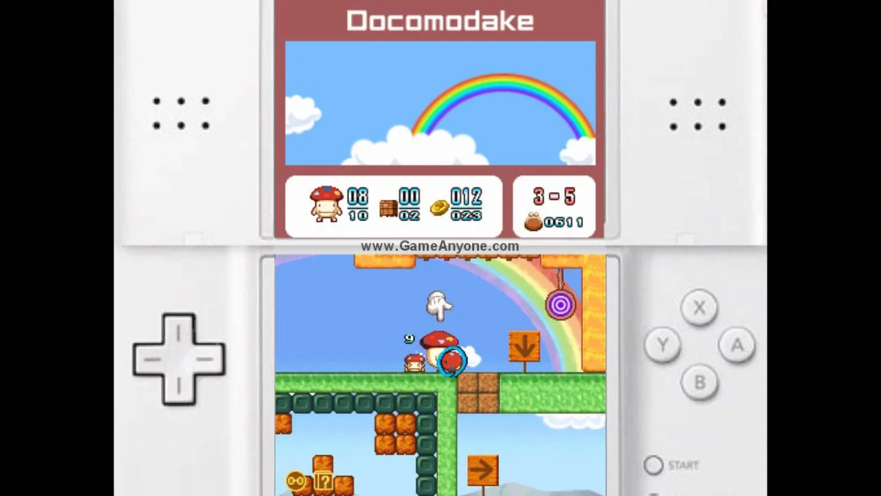 Изображение игры: Boing! Docomodake DS