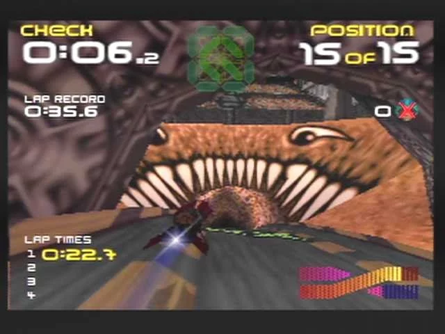 Изображение игры: Wipeout 64