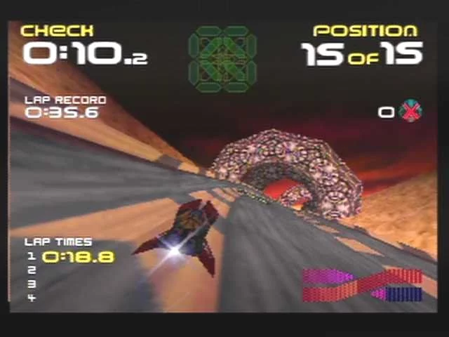 Изображение игры: Wipeout 64