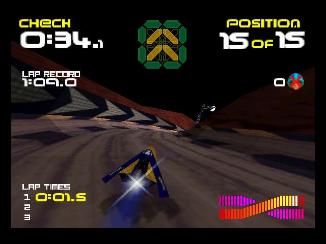 Изображение игры: Wipeout 64