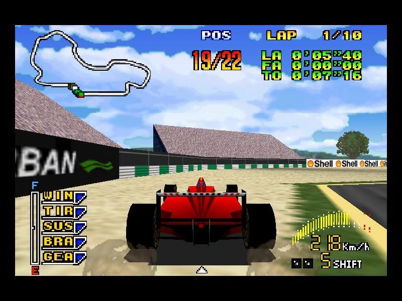 Изображение игры: F1 Pole Position 64