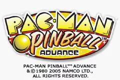 Изображение игры: Pac-Man Pinball Advance
