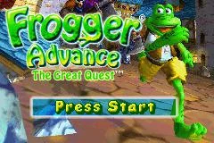 Изображение игры: Frogger Advance: The Great Quest