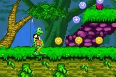 Изображение игры: Frogger Advance: The Great Quest
