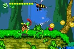 Изображение игры: Frogger Advance: The Great Quest