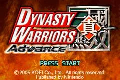 Изображение игры: Dynasty Warriors Advance