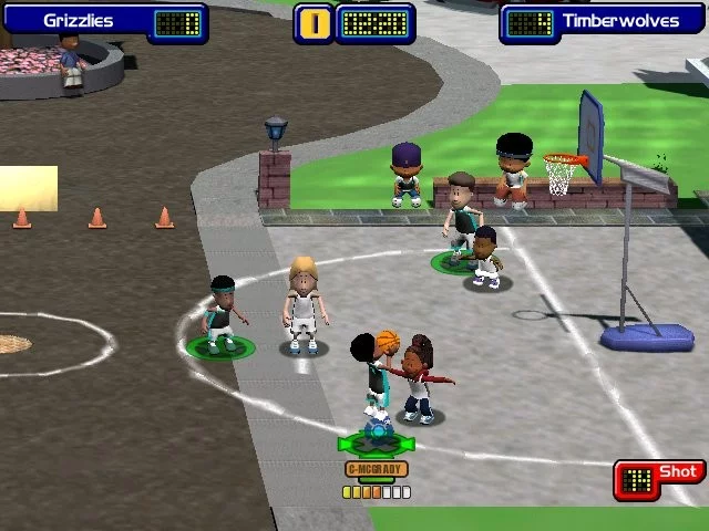 Изображение игры: Backyard Basketball 2004