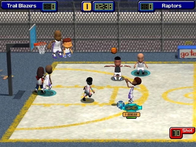 Изображение игры: Backyard Basketball 2004