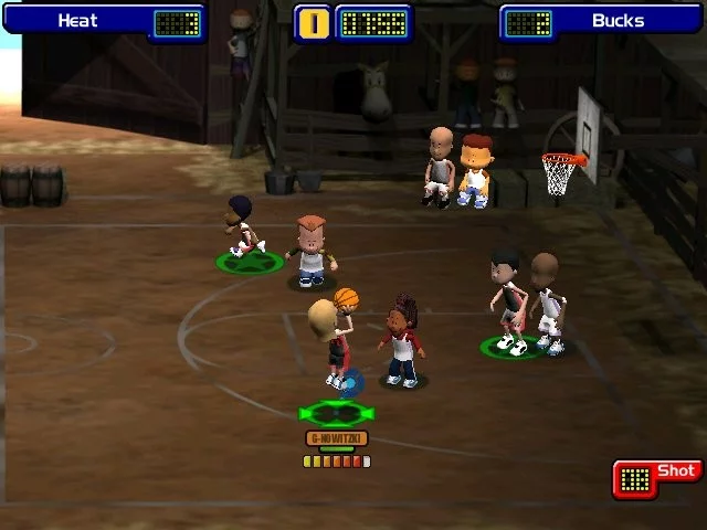 Изображение игры: Backyard Basketball 2004