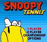 Изображение игры: Snoopy Tennis