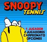 Изображение игры: Snoopy Tennis