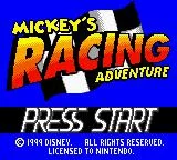 Изображение игры: Mickey's Racing Adventure