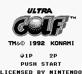Изображение игры: Ultra Golf
