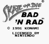 Изображение игры: Skate or Die: Bad 'N Rad