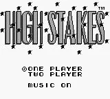 Изображение игры: High Stakes Gambling
