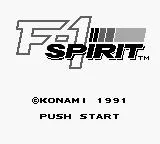 Изображение игры: F-1 Spirit