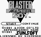 Изображение игры: Blaster Master Jr.