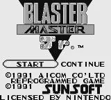 Изображение игры: Blaster Master Jr.