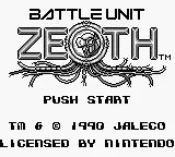 Изображение игры: Battle Unit Zeoth