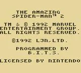 Изображение игры: The Amazing Spider-Man 2 (1992)