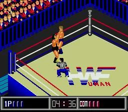 Изображение игры: Thunder Pro Wrestling Retsuden